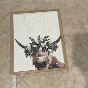 Flower animal wall art